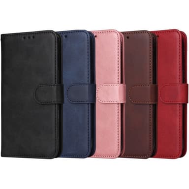 SKALO Samsung A16 PU-Läder Plånboksfodral - Brun