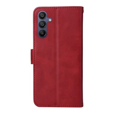 SKALO Samsung A16 PU-Läder Plånboksfodral - Röd