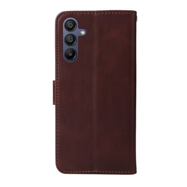 SKALO Samsung A16 PU-Läder Plånboksfodral - Brun