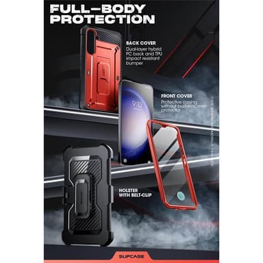 SUPCASE UB Pro skal Samsung Galaxy S23 FE - Ruddy