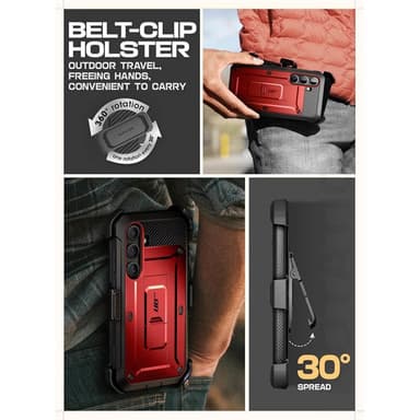 SUPCASE UB Pro 2-set Samsung Galaxy S25 - Ruddy