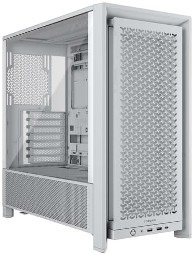 Corsair FRAME 4000D Mid-Tower PC-chassi (vitt)