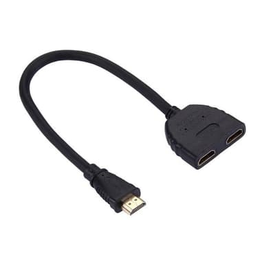 HDMI-splitter med 30 cm kabel