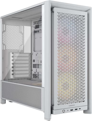Corsair FRAME 4000D RS ARGB Mid-Tower PC-chassi (vitt)