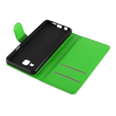 Samsung Galaxy A3 2016 Plånboksfodral Skal (Grön)