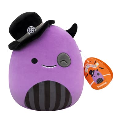 Squishmallows 19 cm Halloween plysch - Monster med öronmask
