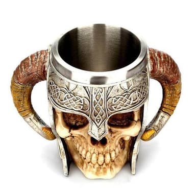 Viking Döskalle Kaffemugg