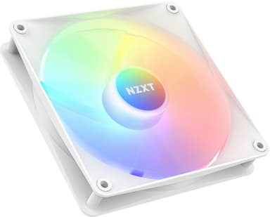 NZXT F140 RGB Core 140 mm fläkt (vit)