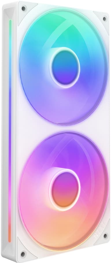 NZXT F240 RGB Core 240 mm Unibody-fläkt (vit)