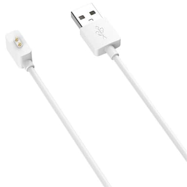 Magnetisk laddkabel till Xiaomi Smart Band 9 Pro / 9 Active - Vit