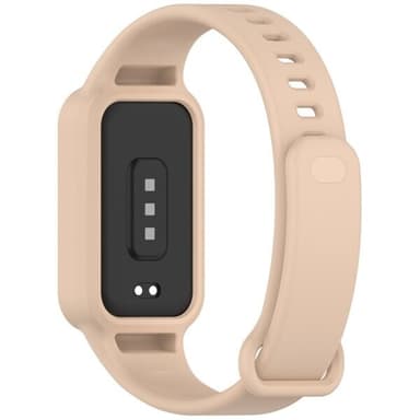 Silikonarmband till Redmi Band 3 / Xiaomi Smart Band 9 Active - Rosa