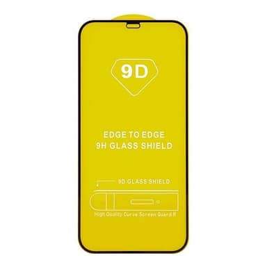 Härdat Skärmskydd 9D till Samsung Galaxy A15 - Svart Ram