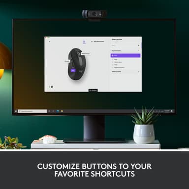 Logitech Signature M650 medium trådlös mus (grafit)
