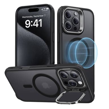 Hybridfodral (HaloLock) ESR med stativ för iPhone 16 Pro Max (svart)