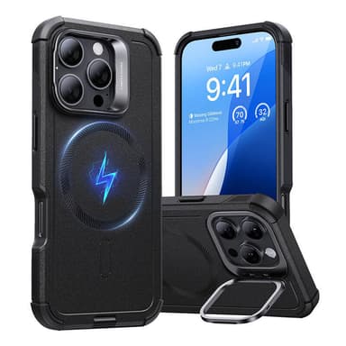 Cyber Tough (HaloLock) ESR-fodral med stativ för iPhone 16 Pro Max (sv