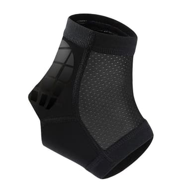 2-pack professionella svarta ankelstöd M