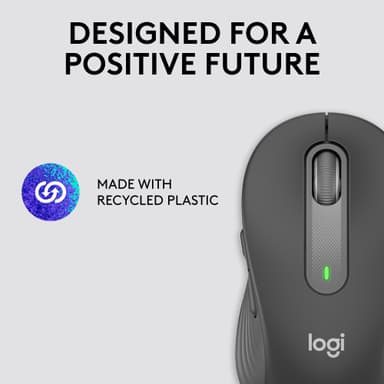 Logitech Signature M650 medium trådlös mus (grafit)