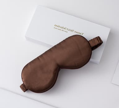 Silk ögonmask kaffe