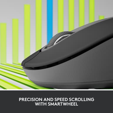 Logitech Signature M650 medium trådlös mus (grafit)