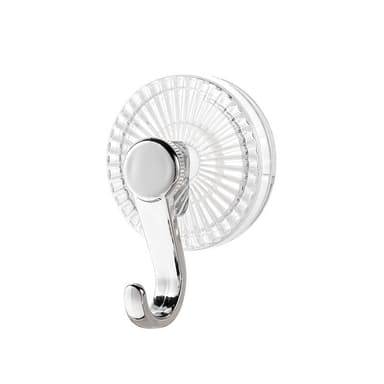 2-pack köksbadrum sugkoppskrokar Transparent