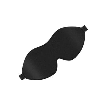 Ögonmask för sömn - 3D-kontur och ljusblockerande Svart