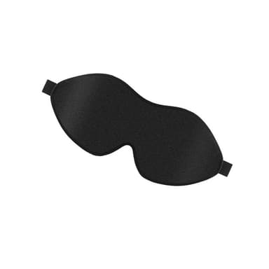 Ögonmask för sömn - 3D-kontur och ljusblockerande Svart