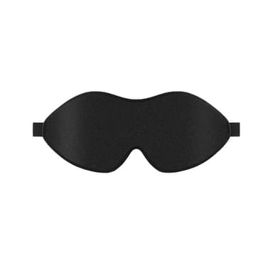 Ögonmask för sömn - 3D-kontur och ljusblockerande Svart