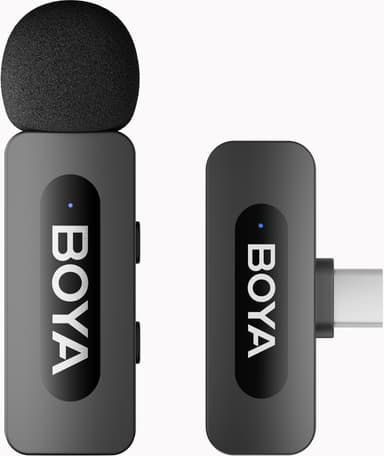 BOYA V10 Trådlös clip-on mikrofon