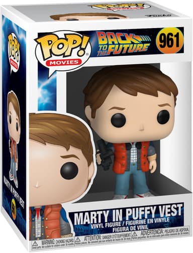 Funko! POP VINYL BTTF Marty in Puffy Ves