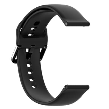 20 mm Silikonarmband för Garmin/Vivomore Svart
