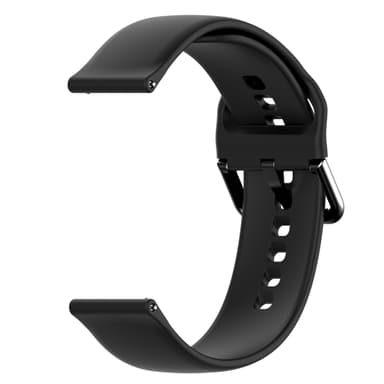20 mm Silikonarmband för Garmin/Vivomore Svart