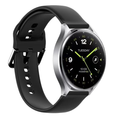 20 mm Silikonarmband för Garmin/Vivomore Svart