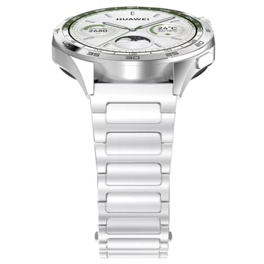 22 mm Klockarmband i Stål, för Samsung, Huawei Silver