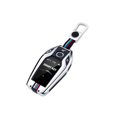 BMW Nyckelbricka till BMW 3-serie, 5-serie, 7-serie, 1-serie Silver