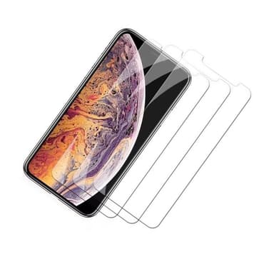 iPhone X/Xs Skärmskydd i Härdat Glas (3-pack)
