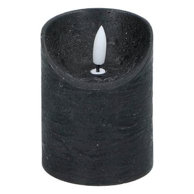 LED Vaxljus 7x9cm - Svart