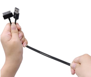30 pin USB-kabel laddkabel/datakabel, kompatibel med Samsung P1000/N80