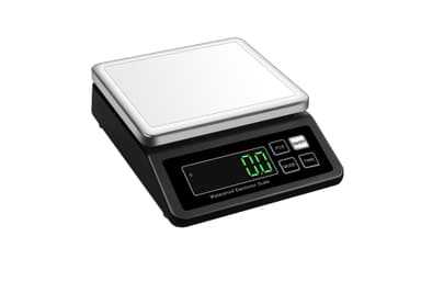 Elektronisk Digitalvåg Svart 5 kg/0,1 g