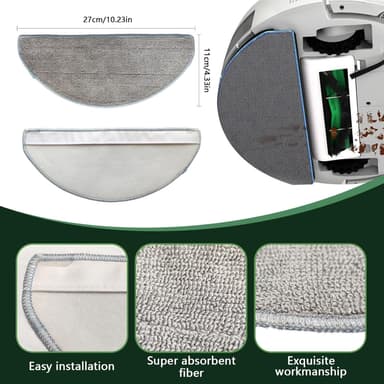 Ersättningsdelar för iRobot Roomba Combo Essential – Komplett Kit