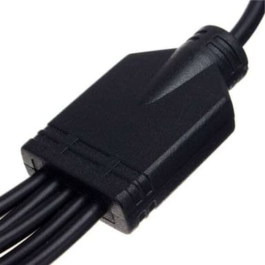 5i1 USB-kabel kompatibel med Nintendo Wii U / 3DSXL / 3DS