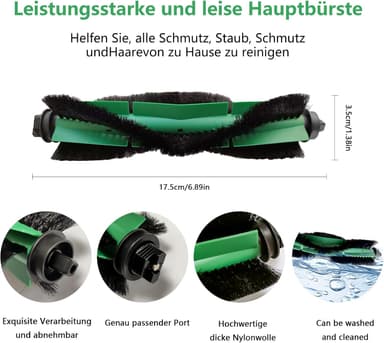 Ersättningsdelar för iRobot Roomba Combo Essential – Komplett Kit