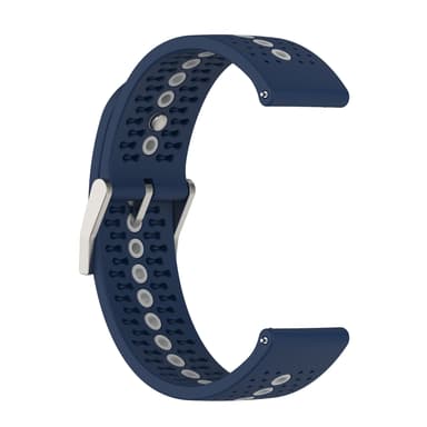 Färgglatt Klockarmband 22MM för Suunto Race S Watch Blå + Grå