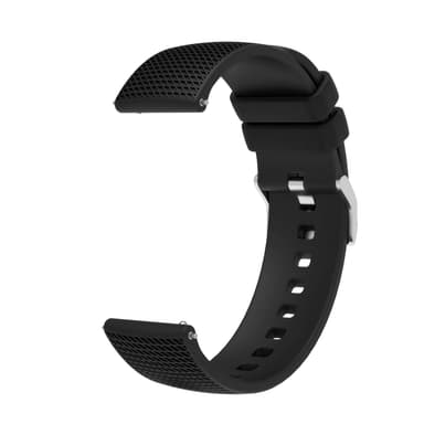 Klockarmband i Silikon för Garmin Vivoactive 4 18mm Svart