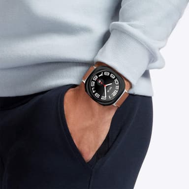 Klockarmband till Samsung Watch 7 Ultra 47MM kaffe