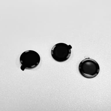 3-pack Linsskydd för iPhone 16 Svart iPhone 16 Pro/16 ProMax