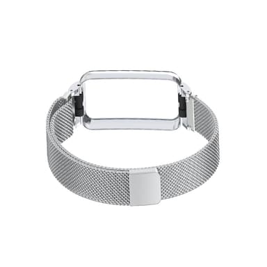 Klockband i Rostfritt Stål för Xiaomi Band 7 Pro Silver