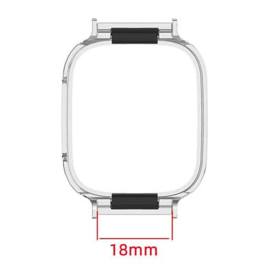 Klockband i Rostfritt Stål för Xiaomi Band 7 Pro Silver