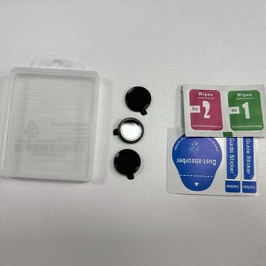 3-pack Linsskydd för iPhone 16 Svart iPhone 16 Pro/16 ProMax
