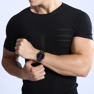Klockarmband för Garmin Fenix 7S/6S/5S, Garmin Instinct 2s 20 mm Svart