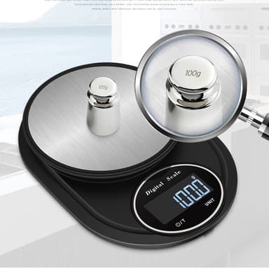 Elektronisk Digitalvåg 5kg med 0,1g Precision